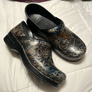 Dansko printed clogs